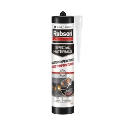 Mastic Rubson Special Materials Hautes Températures noir cartouche 280ml