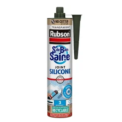 Mastic sanitaire transparent Salle de bain Saine Rubson 280 ml