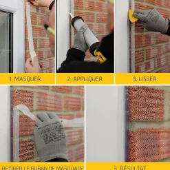 Mastic SikaSeal 184 maçonnerie blanc 300 ml vendu par 3 pièces