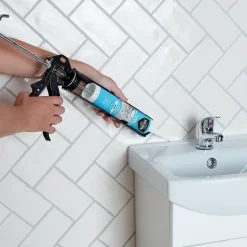 Mastic silicone acétoxy cuisine et salle de bain Volden transparent 280ml