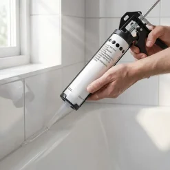 Mastic silicone intérieur transparent 300ml