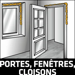 Mastic silicone Menuiserie SikaSeal 185 Anthracite 300ml