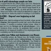 Mastic vitrier blanc Toupret pot 0,5 kg