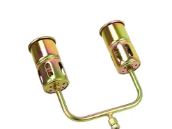 MAX-2 Chalumeau Gaz Professionnel Pour Chauffage et Brûlage - Deux Buses Parallèles 60 Mm