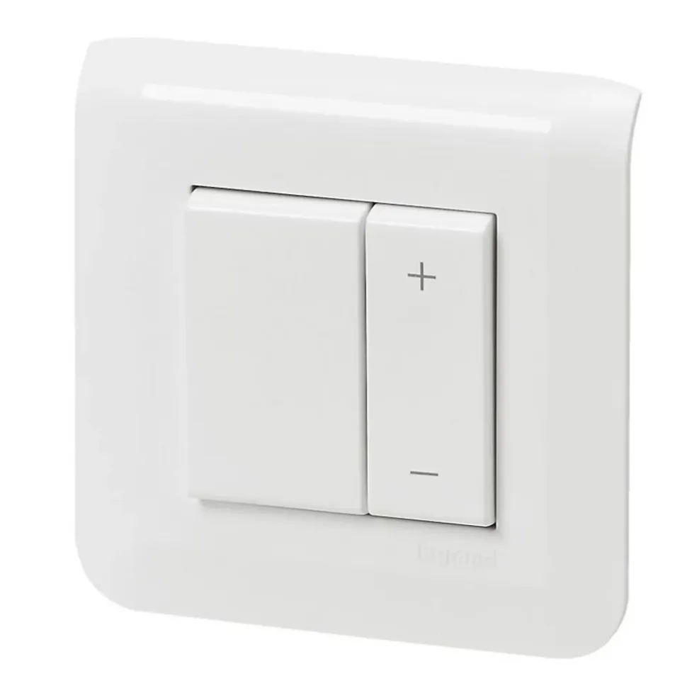 Mécanisme écovariateur à griffes Legrand Mosaïc blanc
