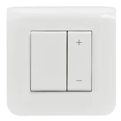 Mécanisme écovariateur à griffes Legrand Mosaïc blanc