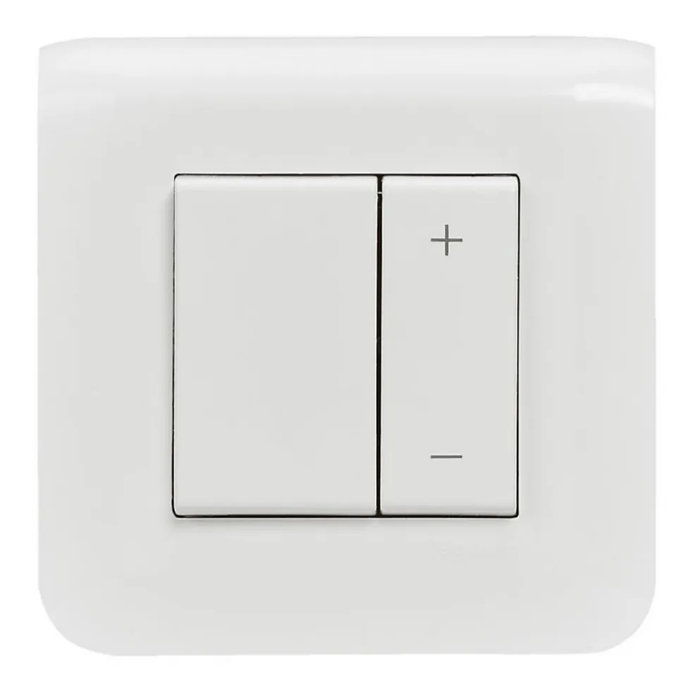 Mécanisme écovariateur à griffes Legrand Mosaïc blanc