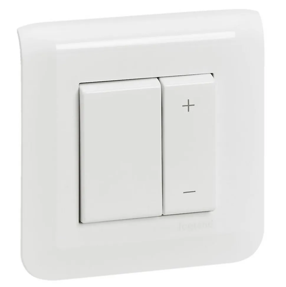Mécanisme écovariateur à griffes Legrand Mosaïc blanc