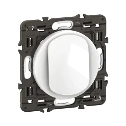 Mécanisme de poussoir Legrand Céliane 6A Blanc sans plaque