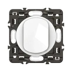 Mécanisme de poussoir Legrand Céliane 6A Blanc sans plaque