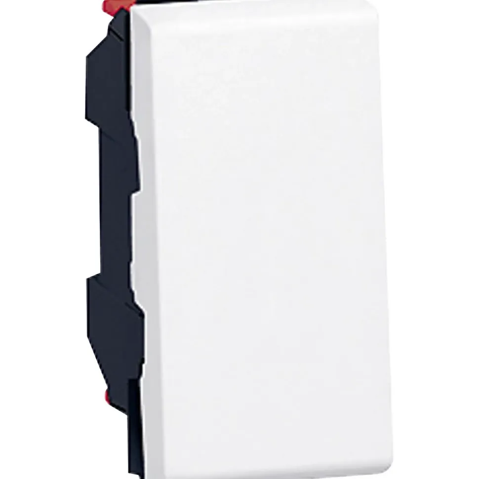 Mécanisme poussoir Legrand Mosaïc blanc