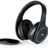 Meliconi - Casque TV analogique et numérique HP DIGITAL SMART - sans fil avec base émettrice compacte - Autonomie 8h - Portée 100m