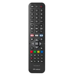 Meliconi - Télécommande de remplacement TLC EVO.4 pour TV Philips - 100% fonctions d'origine - Accès direct Netflix, Youtube, Prim