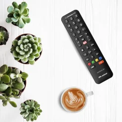 Meliconi - Télécommande universelle CONTROL TV+ pour une TV - 100% fonctions d'origine - Accès direct Netflix - programmation simp