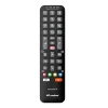 Meliconi - Télécommande universelle EASYTEL 4 pour 4 appareils TV, SAT, TNT, DVD, BOX - 100% fonctions d'origine - Touche Netflix
