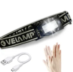 METROS: lampe frontale rechargeable, 150 lm. Interrupteur sans contact