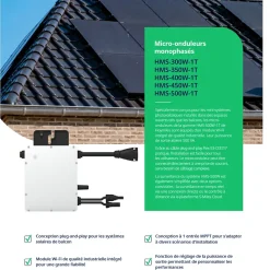 Micro-onduleur 500W Wifi Hoymiles