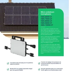 Micro-onduleur 1000W Wifi Hoymiles