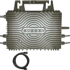Micro-onduleur 1000W Wifi Sossen + Câble AC 5m