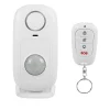 Mini alarme à détecteur de mouvement IRP + sirène et télécommande 2 touches