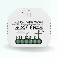 Module interrupteur connecté 5a - zigbee - sans neutre