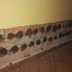 Mortier sec anti-sel (5 kg). Crée une couche isolante sur le mur qui empêche l'apparition de taches de sel causées par l'humidité