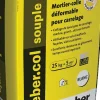 Mortier-colle déformable Webercol souple - blanc - sac de 25 kg - Mortier colle souple - Blanc - 25 kg