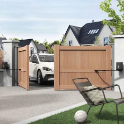 Motorisation connectée à bras articulés pour portail à battants Orane Connect Avidsen