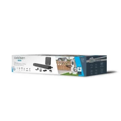 Motorisation connectée à vérins pour portail à battants - Teha Connect + batterie de secours + 2 télécommandes supp.
