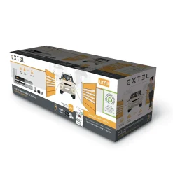 Motorisation connectée à vérins pour portail à battants : 2.5m/250kg par battant - XV250 + 2 télécommandes OFFERTES - Extel Umii