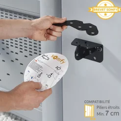 Motorisation de portail à vérins Somfy Exavia Star 1240652