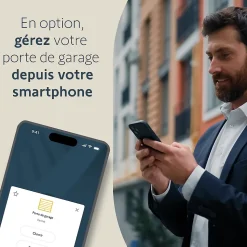 Motorisation de porte de garage Serenia IO 1100 Connect