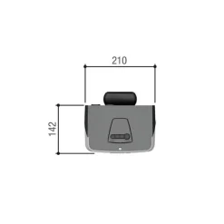Motorisation de porte de garage VER06DES 600N 24V CAME avec encodeur - 8K01MV-005