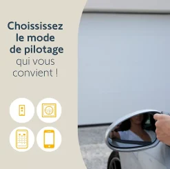 Motorisation de porte de garage Serenia IO 700