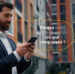 Motorisation de porte de garage Serenia IO 700 Connect