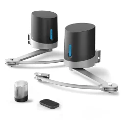 Motorisation pour portail à battants Avidsen ORANE SE + kit solaire + 2 télécommandes supplémentaires (3 en tout)