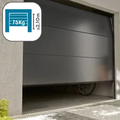 Motorisation pour porte de garage - Guidage par chaîne rail en forme de U - Strömma 600 - Avidsen - 114957