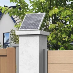 Motorisation solaire pour portail coulissant Zenia SE + 2 télécommandes supplémantaires (3 en tout) - Avidsen