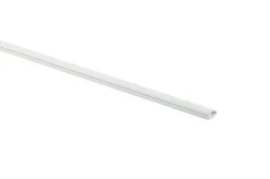 Moulure décorative demi-circulaire D-Line 16x08 mm blanche 2 m