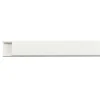 Moulure électrique blanc PVC pour passage de câbles et fils en saillie 30 x 10 mm