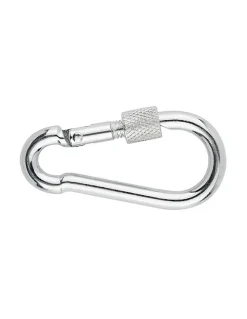 Mousqueton de sécurité Diamètre Câble 18 Acier zingué - 1 pièce
