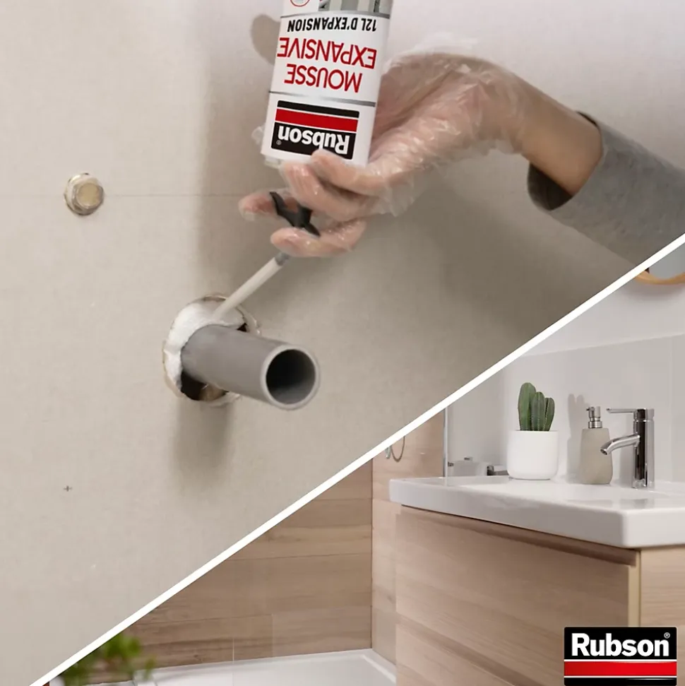 Mousse expansive Rubson aérosol multi-usages 12L