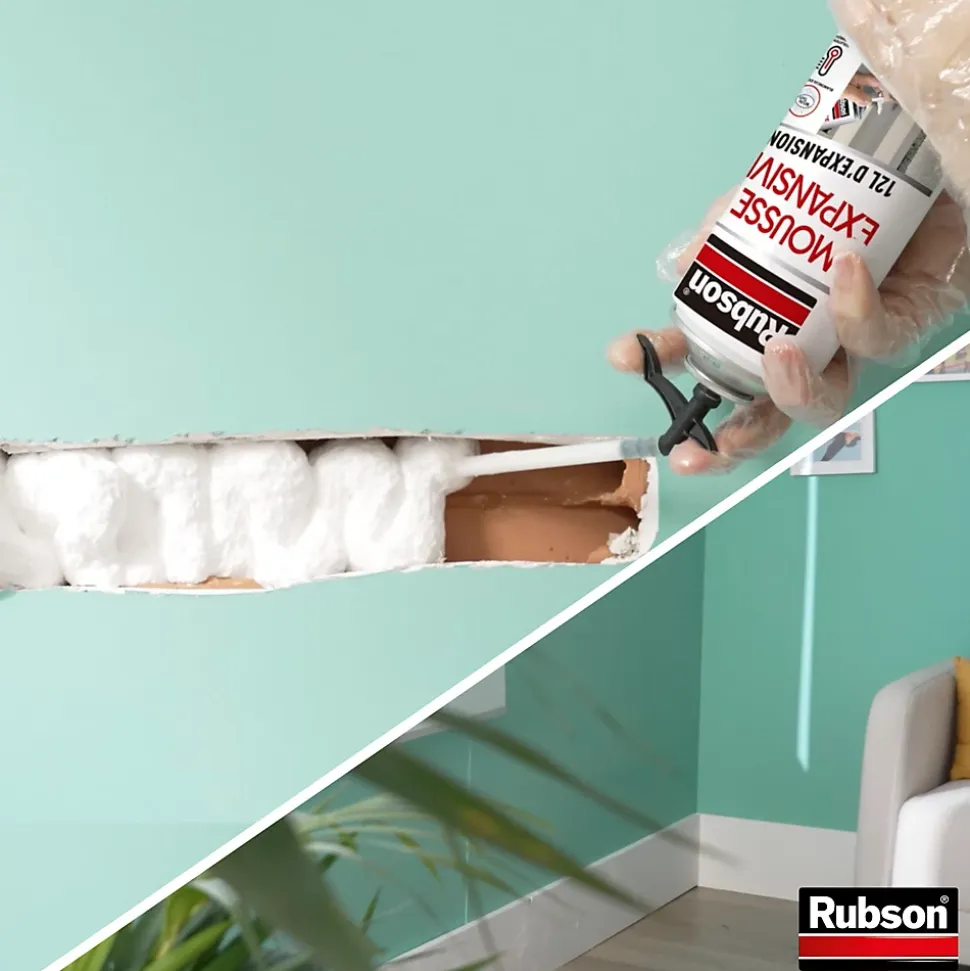 Mousse expansive Rubson aérosol multi-usages 12L