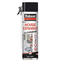 Mousse expansive Rubson aérosol multi-usages 12L