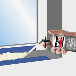Mousse expansive Rubson Portes et Fenêtres aérosol 500ml