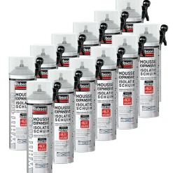 Mousse PU expansive 500ml RUBSON WhiteTEQ