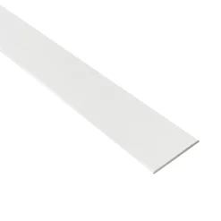 Méplat alu (24mm x 1,45mm x 1000 mm, Laqué Blanc)