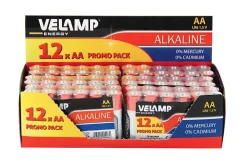 Mulitpack de 12 piles alcalines stilo LR6 AA, 1,5V, longue durée