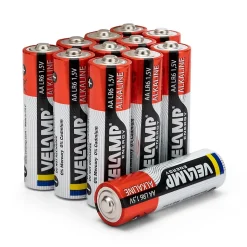 Mulitpack de 12 piles alcalines stilo LR6 AA, 1,5V, longue durée