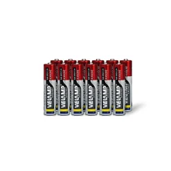 Mulitpack de 12 piles alcalines mini stilo LR03 AAA, 1,5V, longue durée